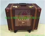 皮质纪念币展示收纳拉杆箱
