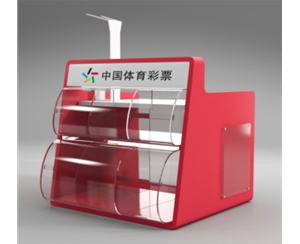 彩票透明体验营销展示箱解决方案