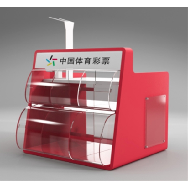 彩票透明体验营销展示箱解决方案