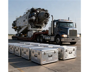 中石油全铝箱中石化航空箱中海油运输箱