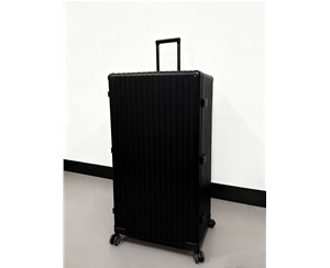 黑金刚大尺寸拉杆铝镁合金仪器设备航空箱